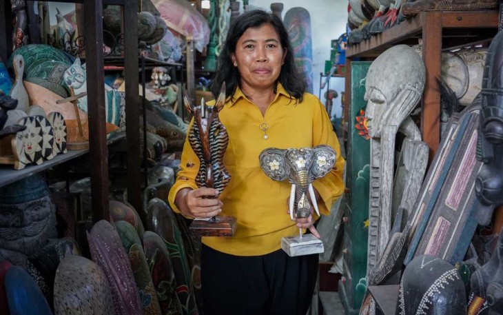 Ni Made Witari pelaku UMKM di Bali