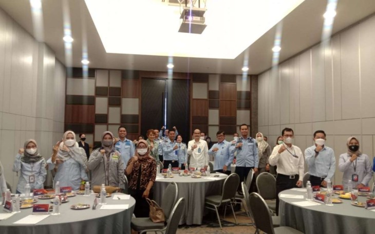 Peserta Sosialisasi Penyederhanaan Birokrasi Kanwil Kemenkumham Banten 