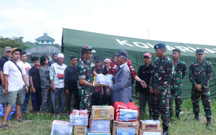 Bansos Kemanusian Koharmatau di Cianjur 