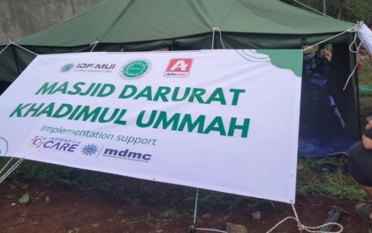Masjid Darurat Gempa Cianjur 