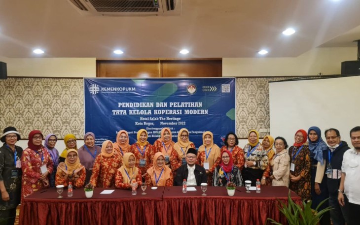 Pelatihan Koperasi DWP KemenKopUKM di Bogor