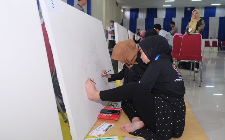 Peserta Police Art Festival 2022 Polda Sulsel 