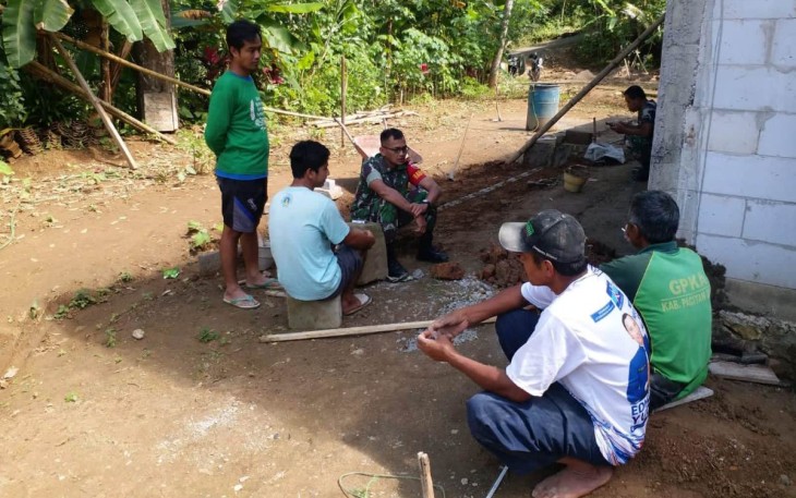Komsos bersama warga binaan