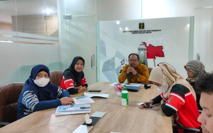 Sosialisasi Layanan Bantuan Hukum secara virtual 