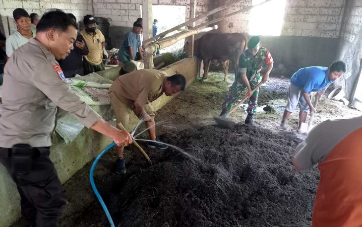 Pelatihan pembuatan pupuk organik 