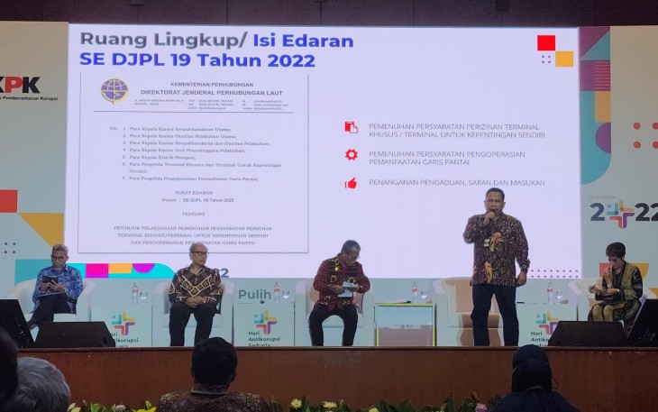 Dialog publik rangkaian hari Antikorupsi Sedunia di Jakarta 