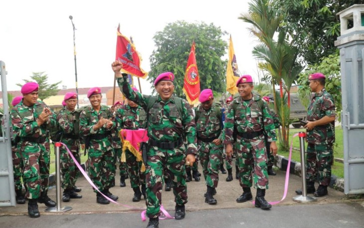 Danyonmarhanlan IV Mayor Marinir Irfan Bharata