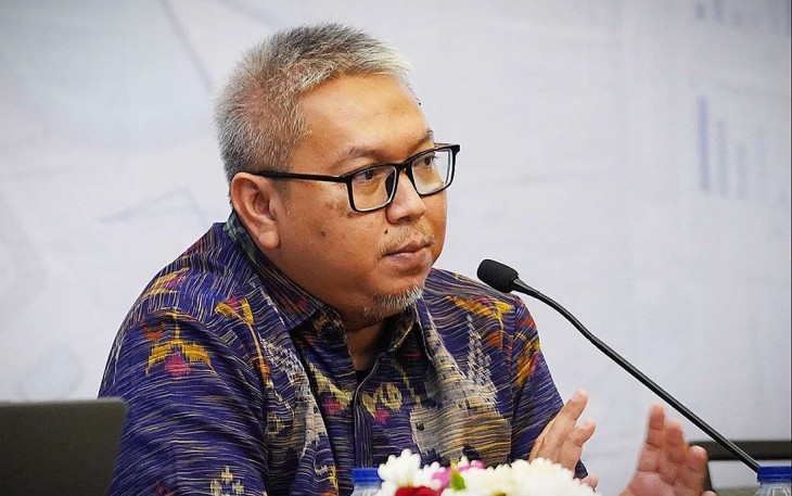 Temmy Satya Permana saat FGD Kebijakan Strategi Keuangan Inklusif UKM di Bogor