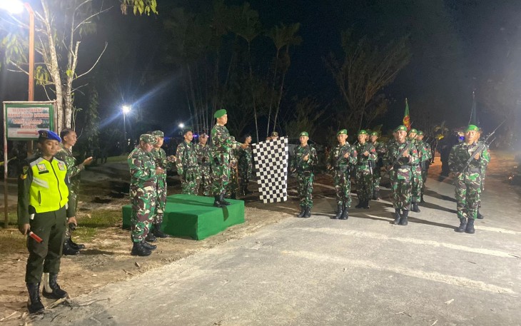  Gerak Jalan Peleton Yudha Wastu Pramuka Jaya 