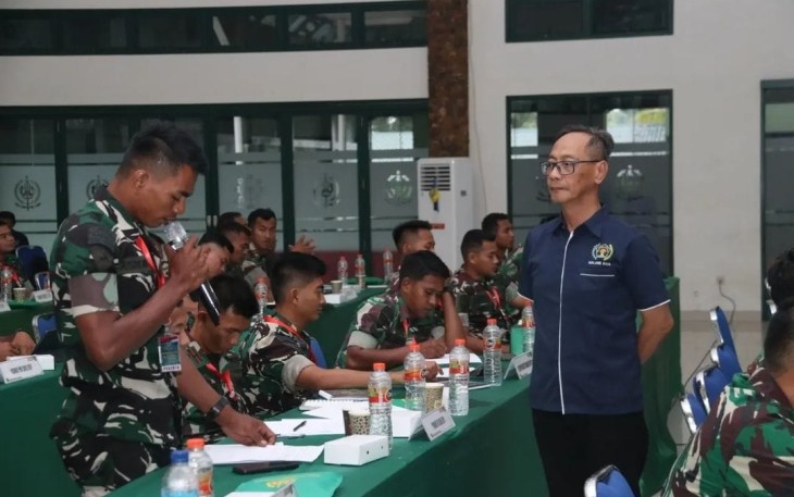 Pelatihan Jurnalistik di Madivif 2 Kostrad 