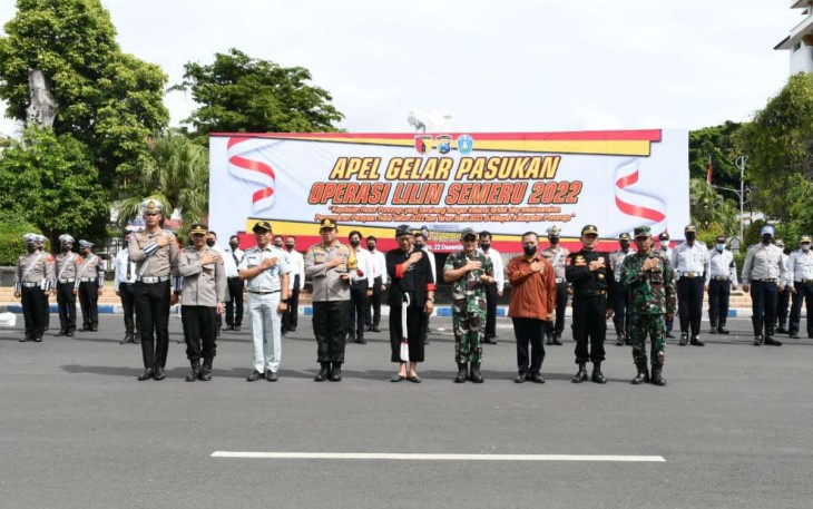Apel Pasukan Operasi Lilin Semeru 2022 Wilayah Kodim 0802/Ponorogo 