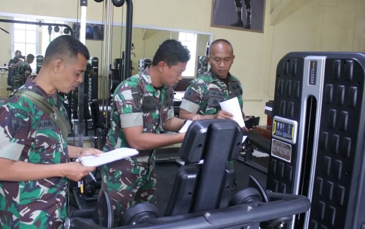 Verifikasi Tim Irdivif 2 Kostrad di Menarmed 2 Kostrad 