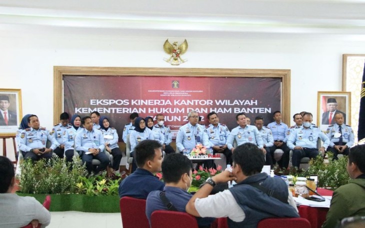 Ekspose Kinerja Kemenkumham Banten 
