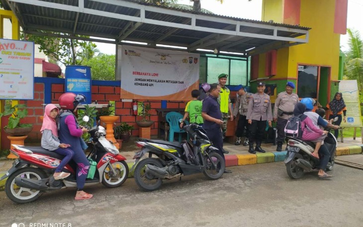 Pemantauan keamanan pengunjung di lokasi wisata 