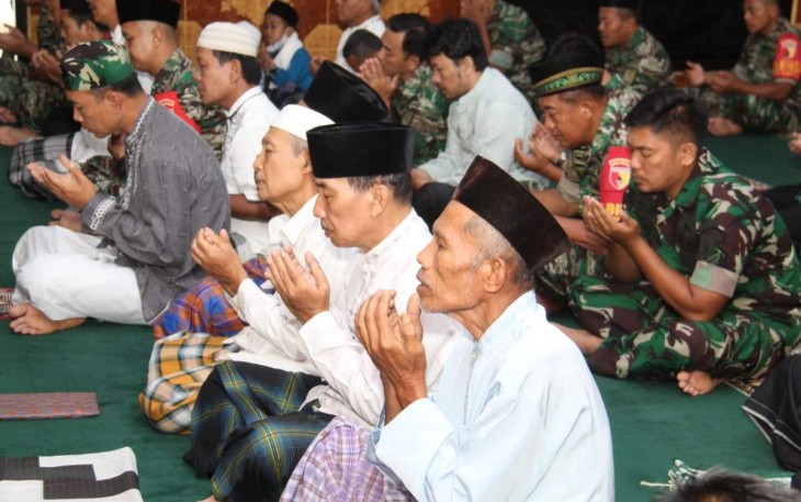 Doa bersama Kodim 0806/Trenggalek 