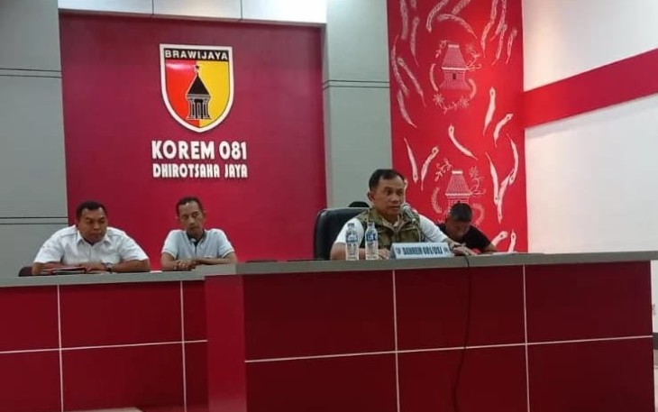 Danrem 081/DSJ Kolonel Inf Deni Rejeki 