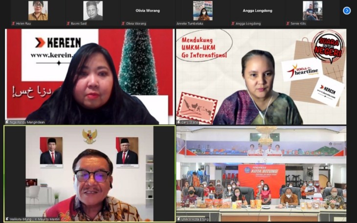 UMKM Bitung ikut Webinar bersama Kemerdekaan Republik Indonesia (Kerein)