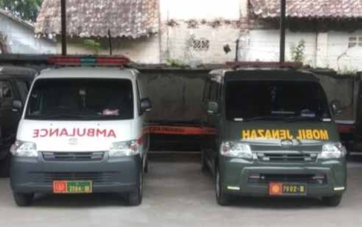 Mobil jenazah gratis Korem 064/MY