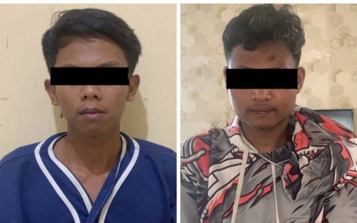 Dua pelaku curanmor di Kepanjen Malang