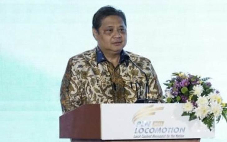 Menko Perekonomian Airlangga Hartarto 
