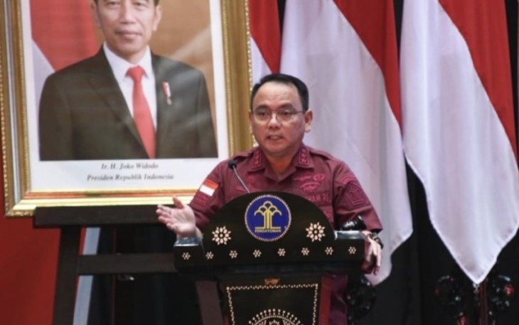 Sekjen Kemenkumham RI Komjen. Pol. Andap Budhi Revianto