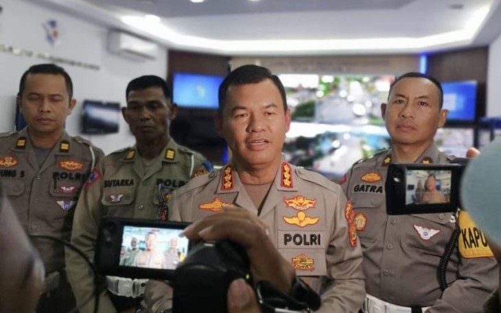 Kabid Humas Polda Bali Kombes Pol Stefanus Bayu Satake saat memberikan keterangan pers di Bali, Selasa (29/11)
