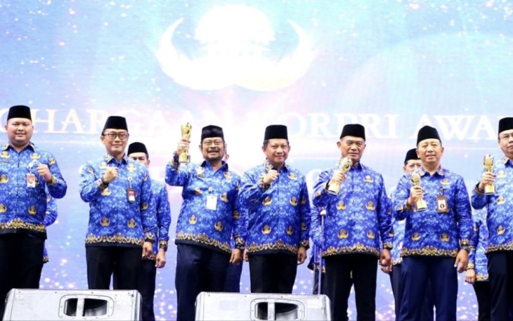 Menteri Peraih Korpri Award 2022