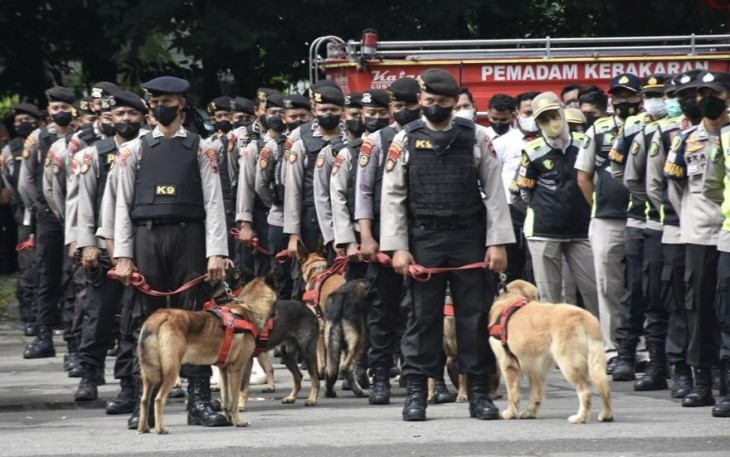 Anjing Ras K9 Polda Jateng