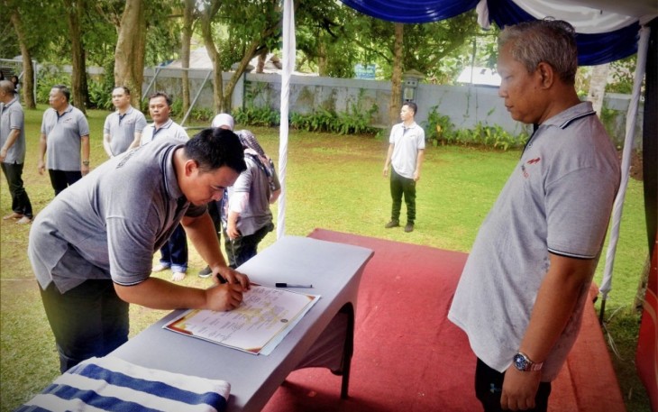 Penandatanganan Komitmen Bersama Pelaksanaan Rencana Kerja TA. 2023