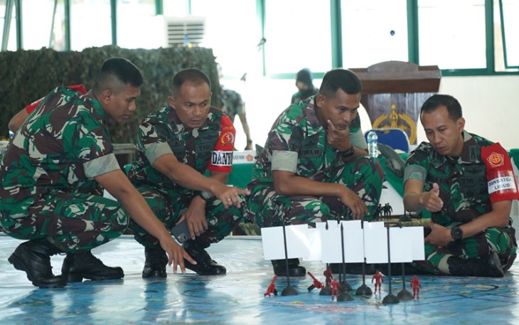 Latihan Posko Latgabut Linud TA 2022