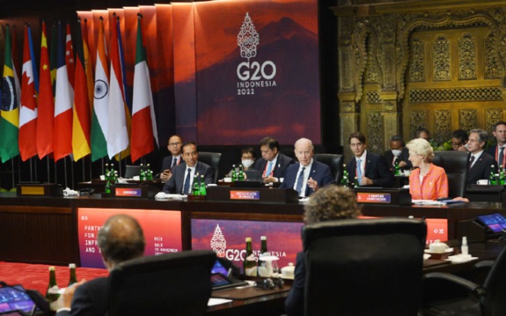 Pembukaan KTT G20 Indonesia di Bali