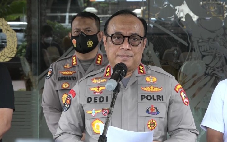 Kadiv Humas Polri Irjen Dedi Prasetyo