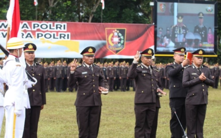 Pasca pelantikan Bintara Jadi Perwira