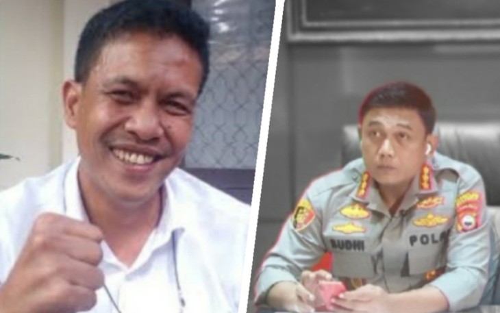 Kapolrestabes Makassar Kombes Pol Bud Haryanto S. Ik, MH, saat memaparkan soal pembentukan B120