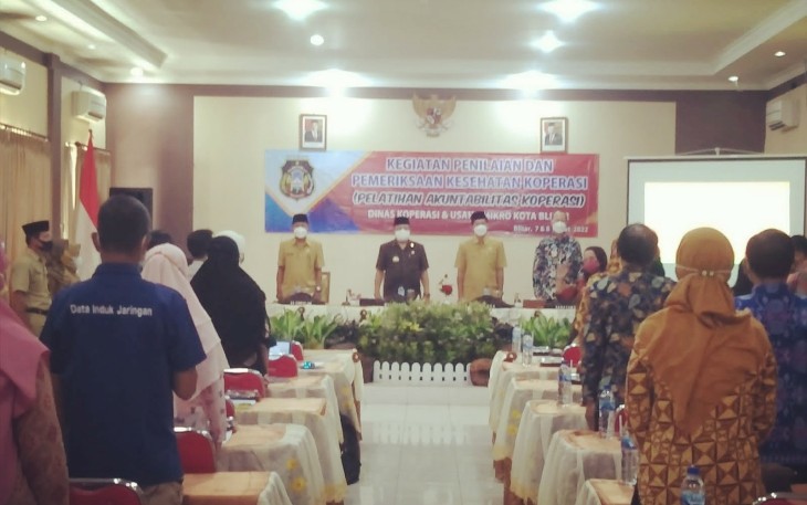 Suasana Pembukaan Pelatihan Akuntabilitas Koperasi 