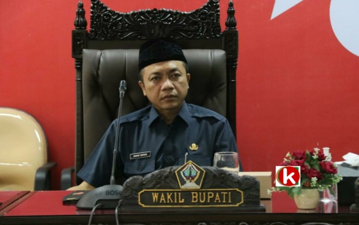 Wakil Bupati Blitar Rahmat Santoso (foto : dok. Klikwarta.com / Faisal NR)
