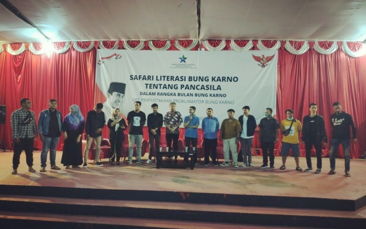 Safari Literasi Bung Karno tentang Pancasila, Selasa 31 Mei 2022.