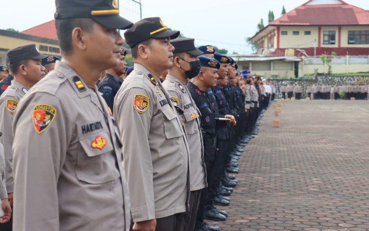 Polda Bengkulu saat Bentuk 'Kompi Kerangka' 