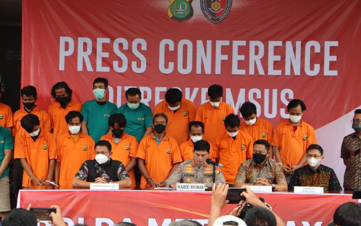 Kabid Humas Polda Metro Jaya Kombes Pol Endra Zulpan saat Konferensi Pers, Jumat (2/9/2022).