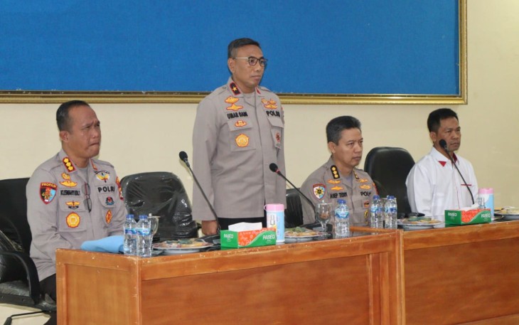 Wakapolda Bengkulu saat Beri Arahan Personil Dit Reskrimsus
