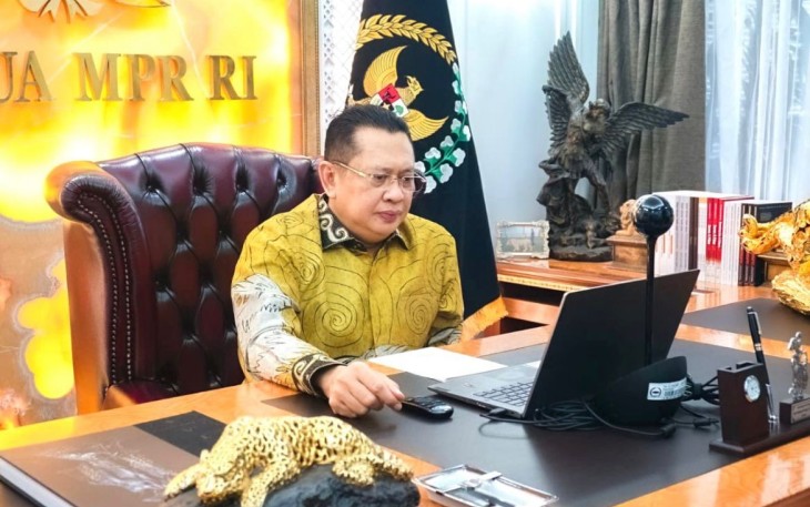 Ketua MPR RI sekaligus kandidat doktor studi Ilmu Hukum Universitas Padjadjaran Bambang Soesatyo