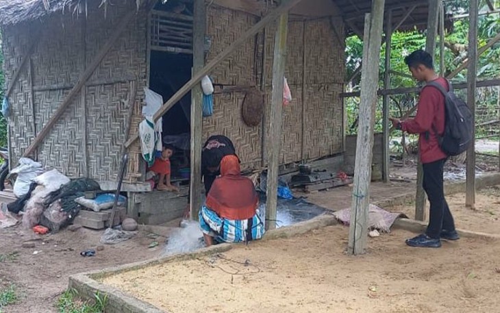 RTLH di Aceh Timur saat disambangi awak media