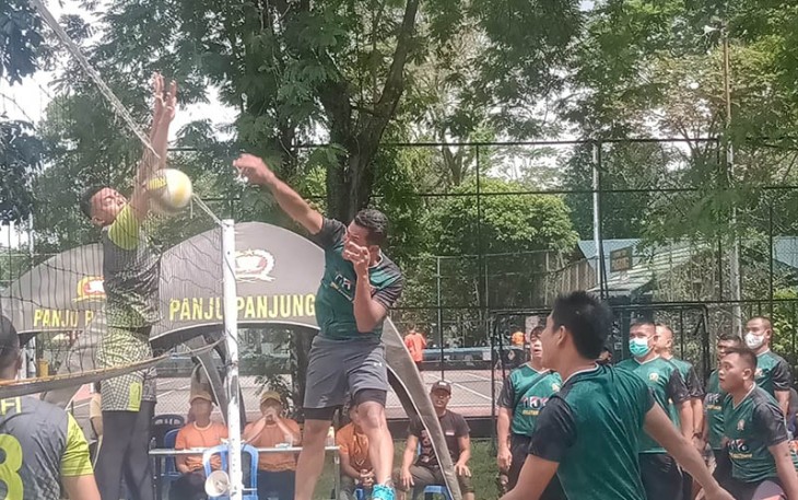 Lomba Voli Dalam Rangka HUT Korem/Pjg