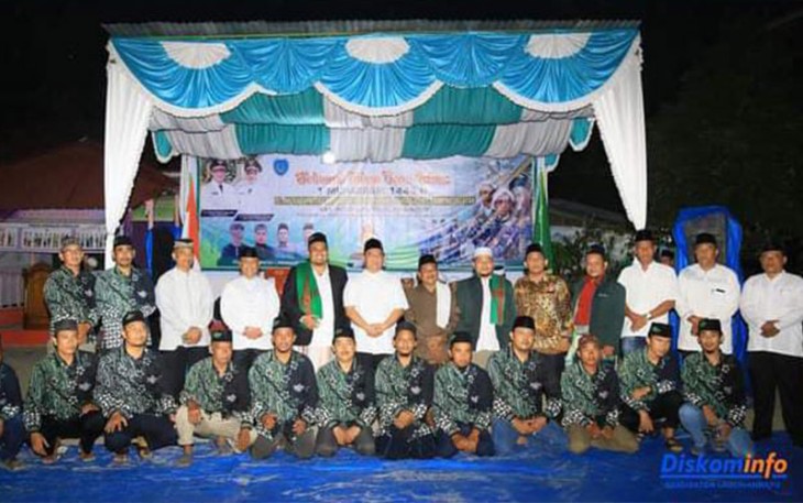 Bupati Labuhanbatu saat Hadiri Peringatan Tahun Baru Islam 1 Muharram 1444 H 