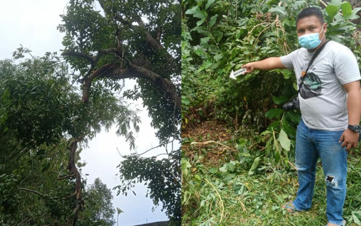 Proses identifikasi petugas di TKP