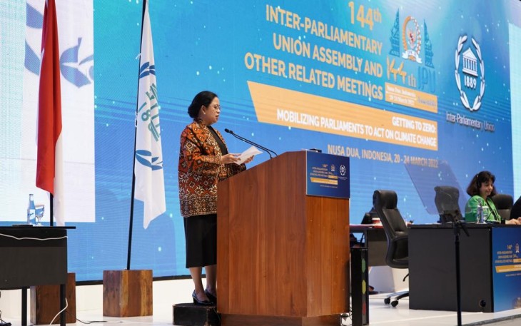 Ketua DPR RI Puan Maharani di Forum Parlemen Dunia