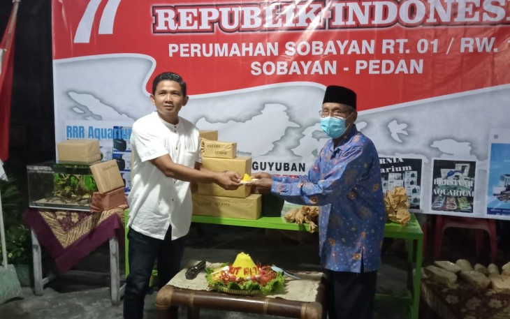 Giat Tirakatan Mlm 17-an Warga Perum Sobayan, Pedan Paska Pandemi Covid-19