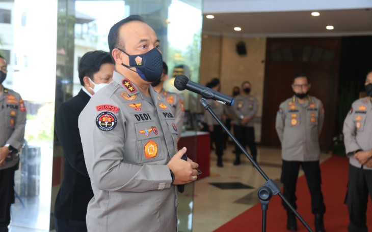 Kepala Divisi Humas Polri Irjen Pol Dedi Prasetyo 