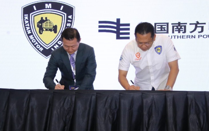 Penandatanganan MOU IMI-Southern of Asia and South Asia China Southern Power Grid International