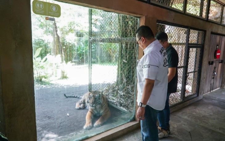 Ketua MPR RI Bamsoet saat Kunjungi Bali Zoo